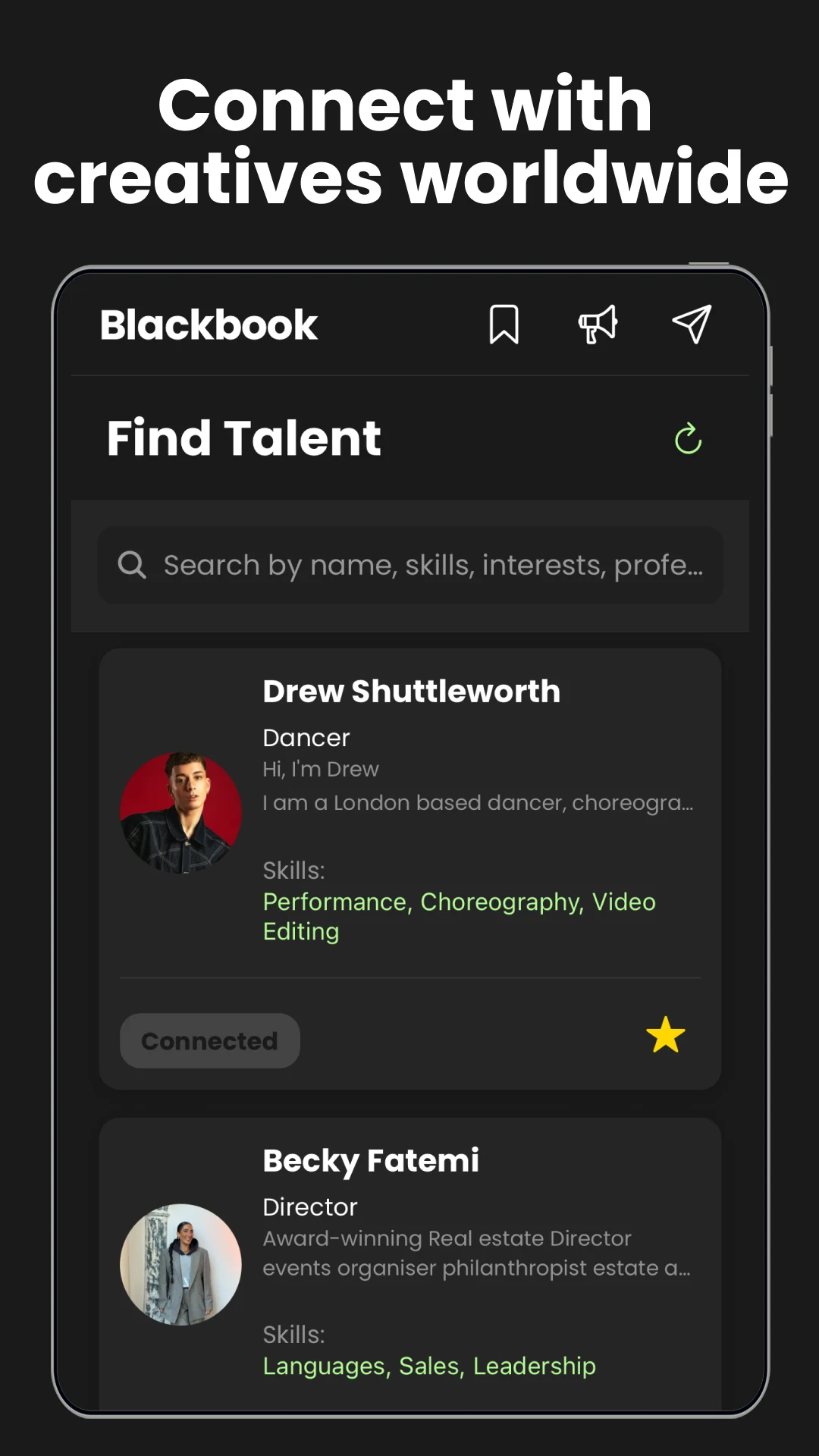 Blackbook screenshot